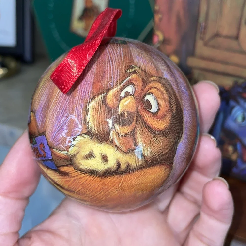 VTG Boxed Disney Winnie the‎ Pooh Season of Song | Set of 14 Ornaments Decoupage
